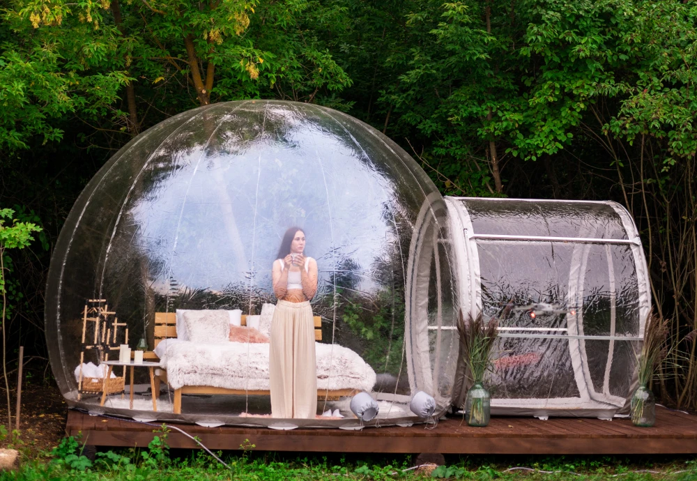 lawn bubble tent